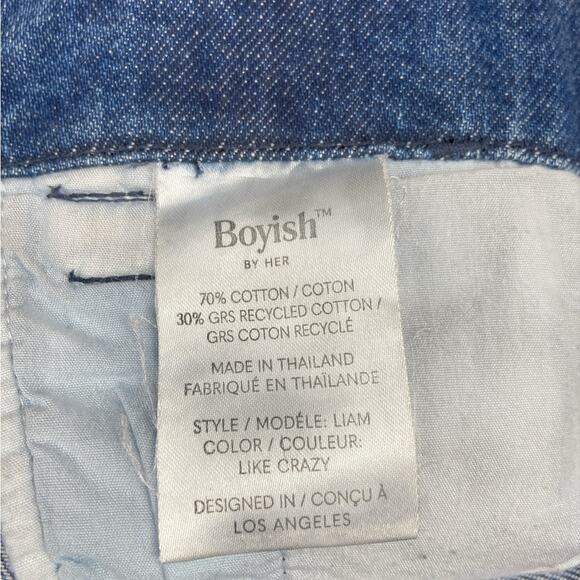 Boyish Liam Wide Leg‎ High Rise Jeans 27 - Picture 11 of 11